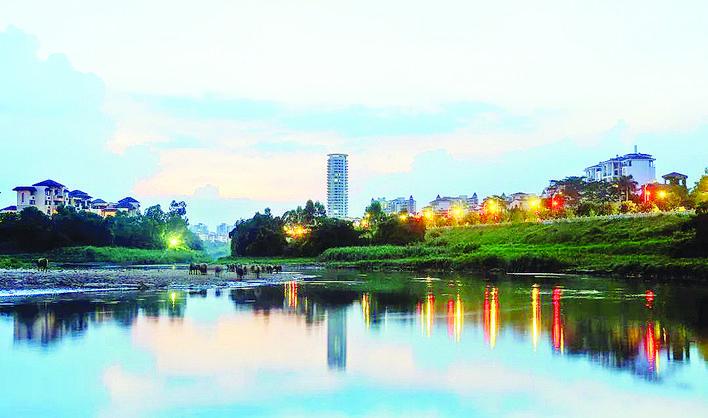 惠州惠阳持续推进淡水河水环境综合治理