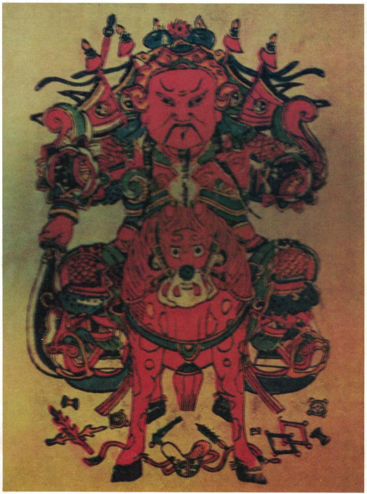 非遗传承丨河北武强年画大刀门神