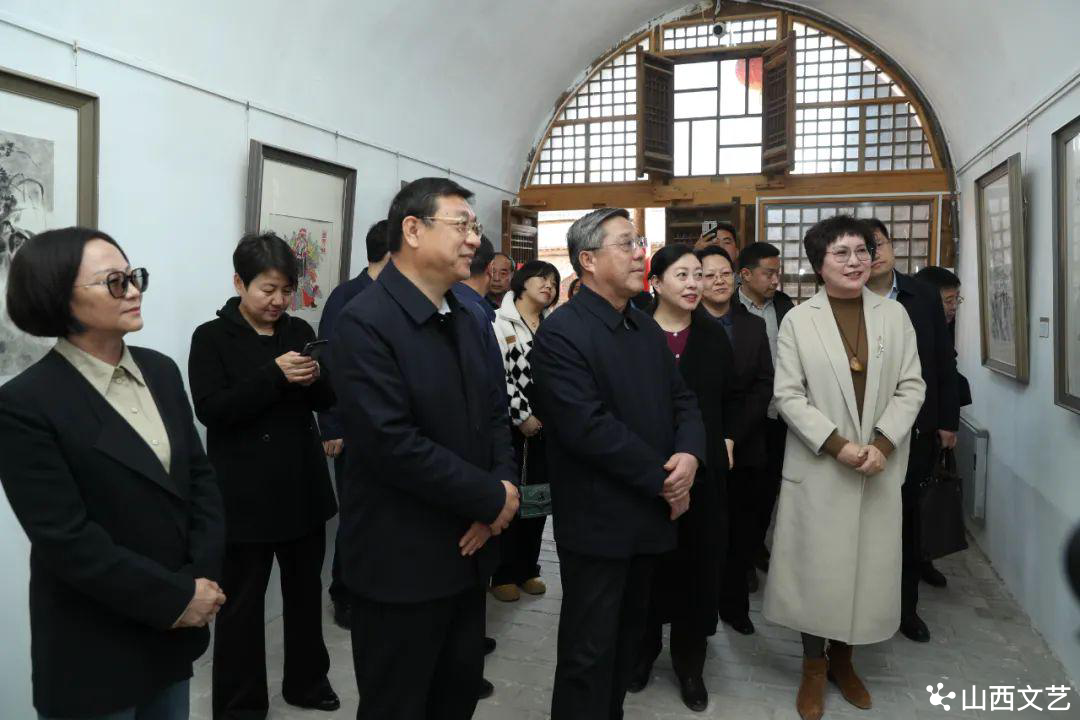 山西省文联党组书记李斌带队到吕梁调研文艺工作