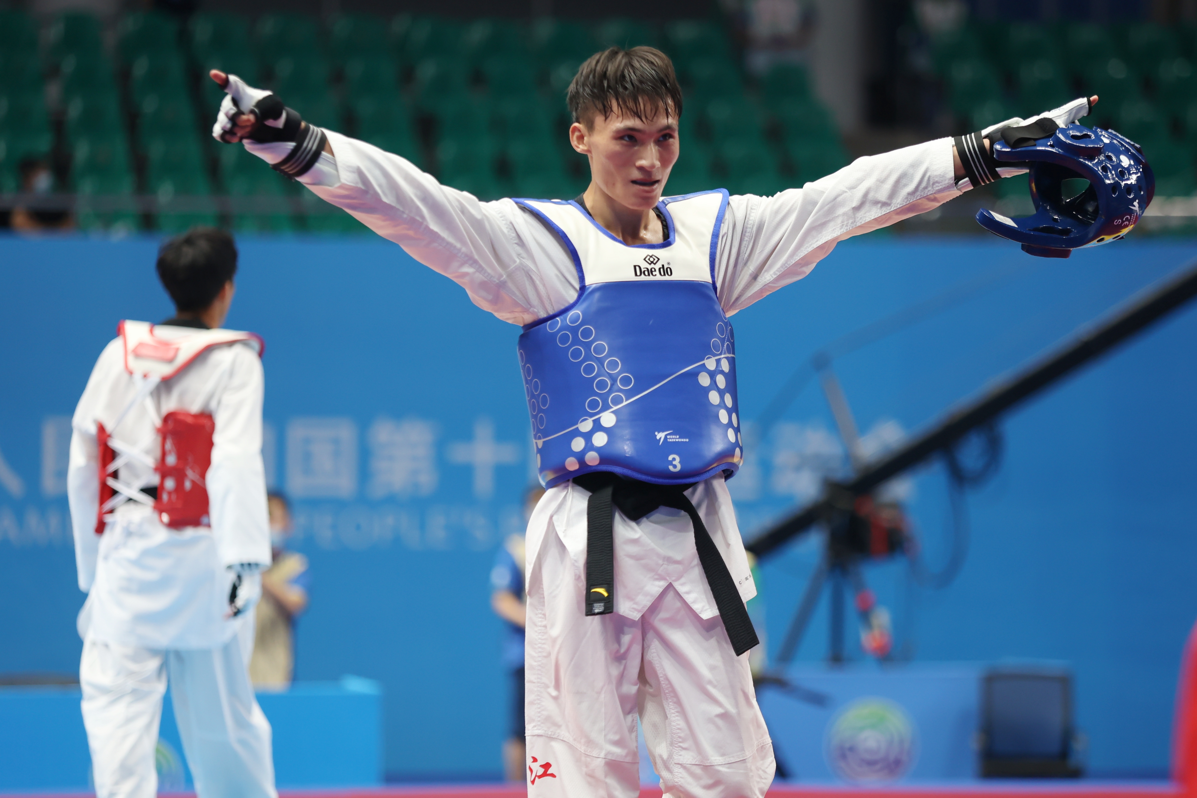 全运会跆拳道开门红江苏队获一银一铜