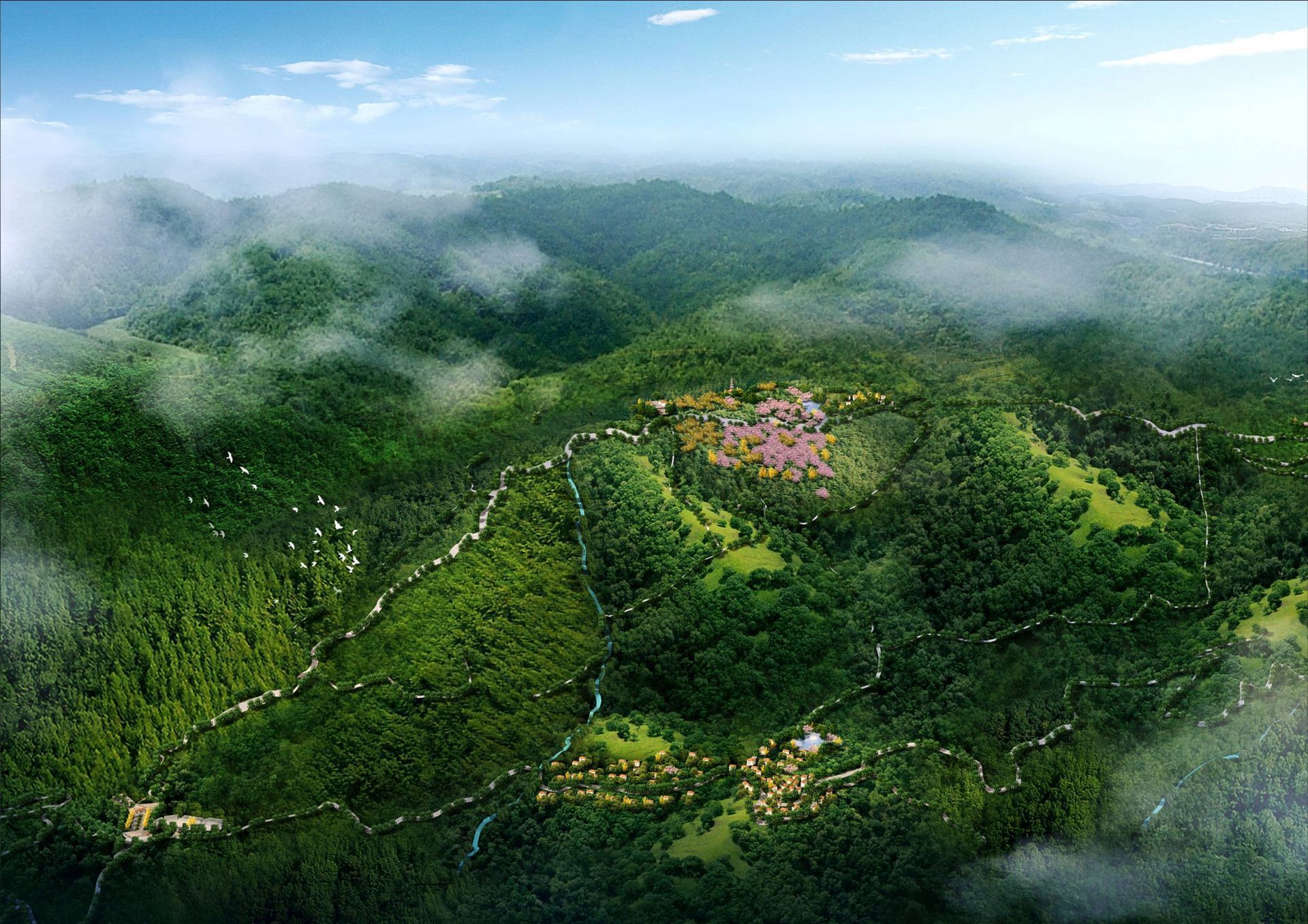 就来绿春吧,生活在绿春的诗情画意里,做一回风景里的"生活大玩家"