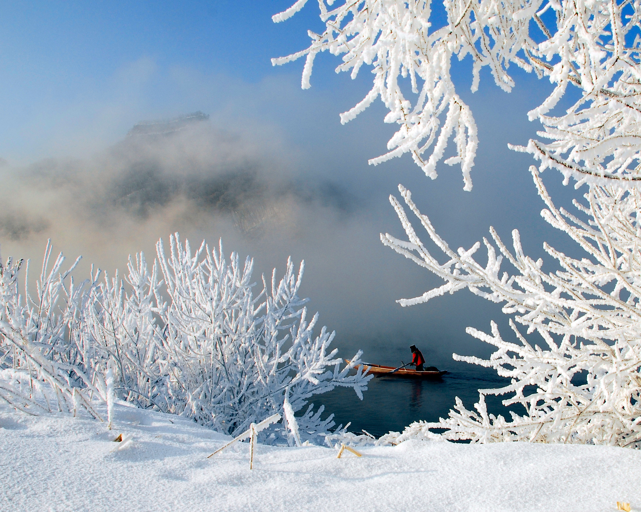 每张都是壁纸,最美雾凇看这里!