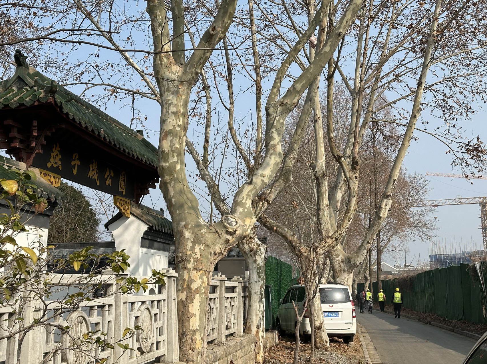 居民搬离,只有匆匆过客,赶向老街的尽头