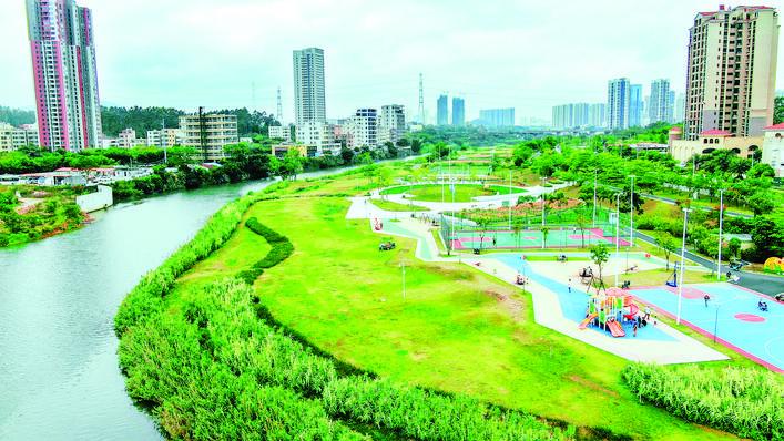 大亚湾淡澳河生态湿地公园.